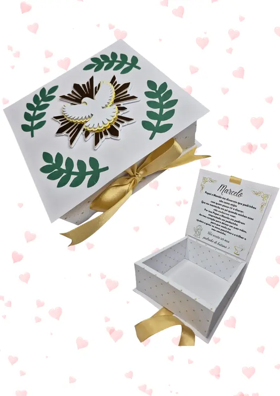Caixa convite Batizado